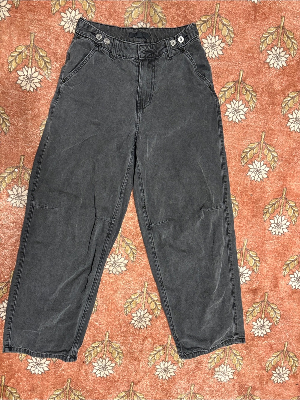 Women’s Vans Washed Black Casual Jeans